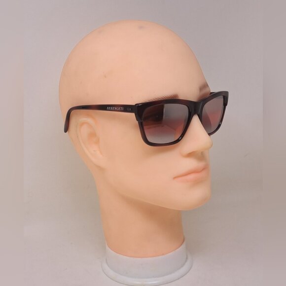 Serengeti Sunglasses Vermillion Rose Double Gradient Mirror Corning 90s 5382 - Picture 9 of 16